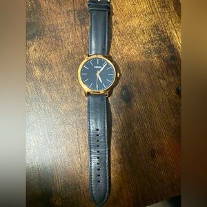 Fossil Classic Watch with Leather Strap